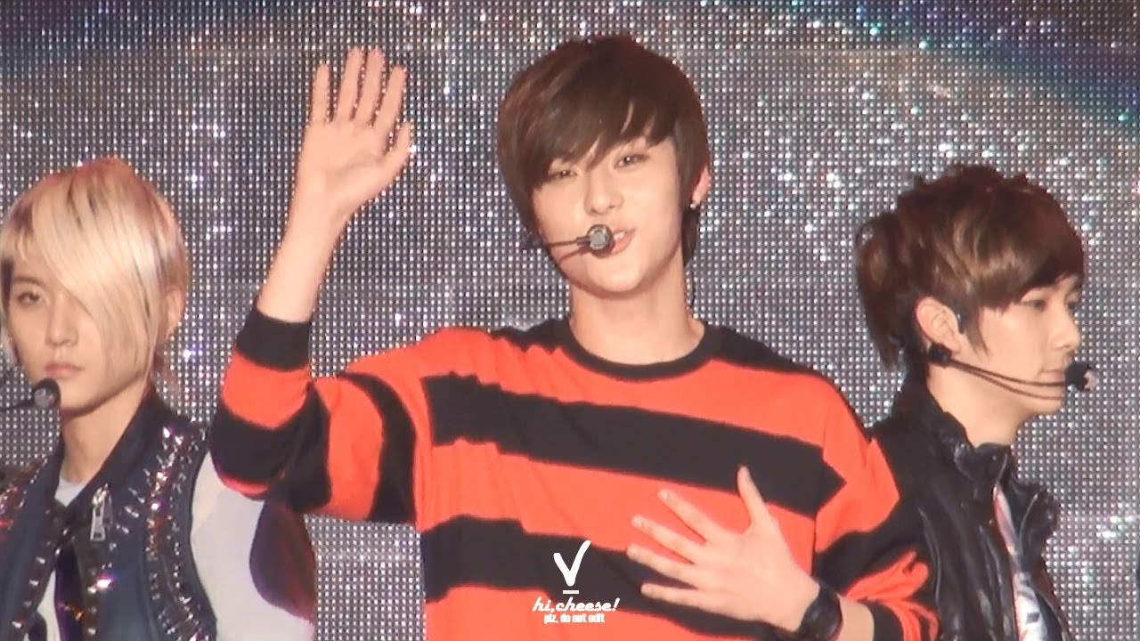120926 @청주 조정 빅콘서트 뉴이스트 민현 직캠 NUEST MINHYUN 'NOT OVER YOU' FANCAM