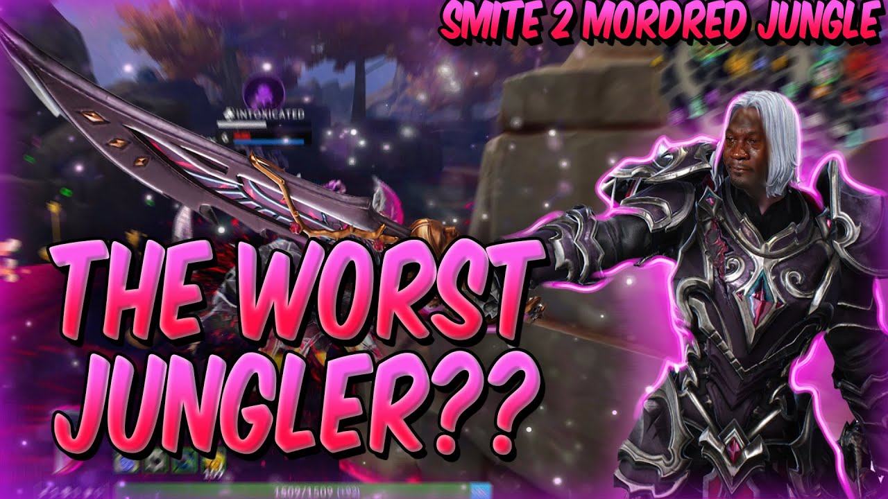 Mordred Jungle WORKS VERY WELL | Smite 2 Mordred Jungle Gameplay | Updated Mordred Build Smite 2