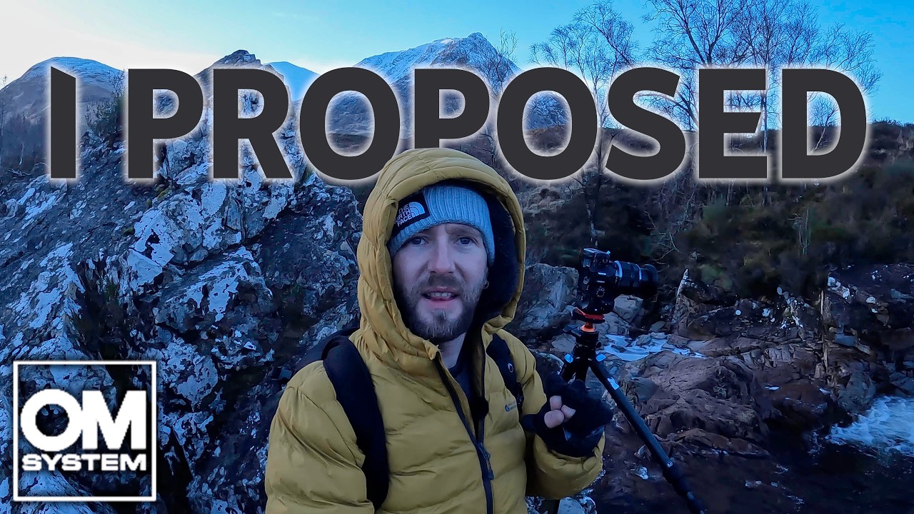 I Proposed and then Photographed Glencoe in Scotland