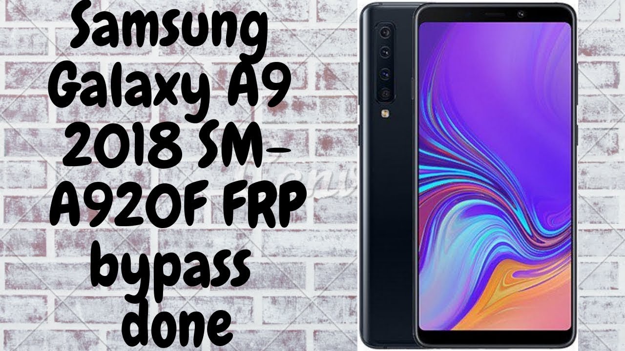 Samsung Galaxy A9 2018 SM A920F frp bypass done easy method # HushSMS