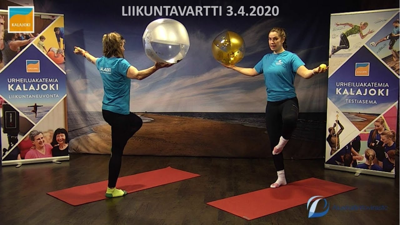 Liikuntavartti (8.4.20) LIVE-taltionti | koko perheen jumppa | (huoltava)
