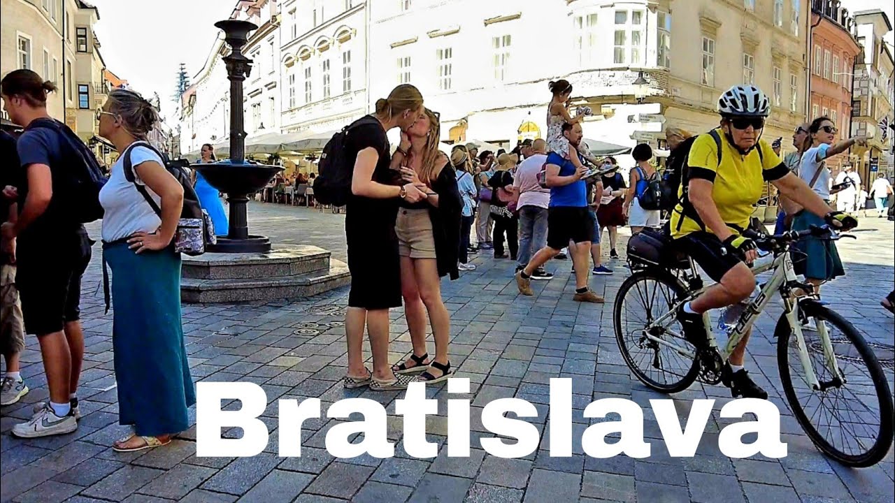 Bratislava Slovakia Walking Tour 4K 2022