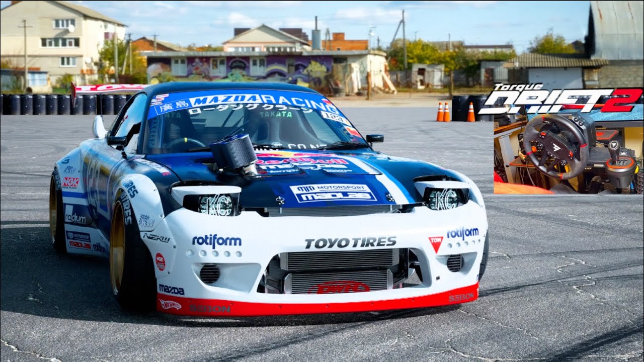 Torque Drift 2 PC - Lamborghini CHASE Event w/MAD MIKES RX7