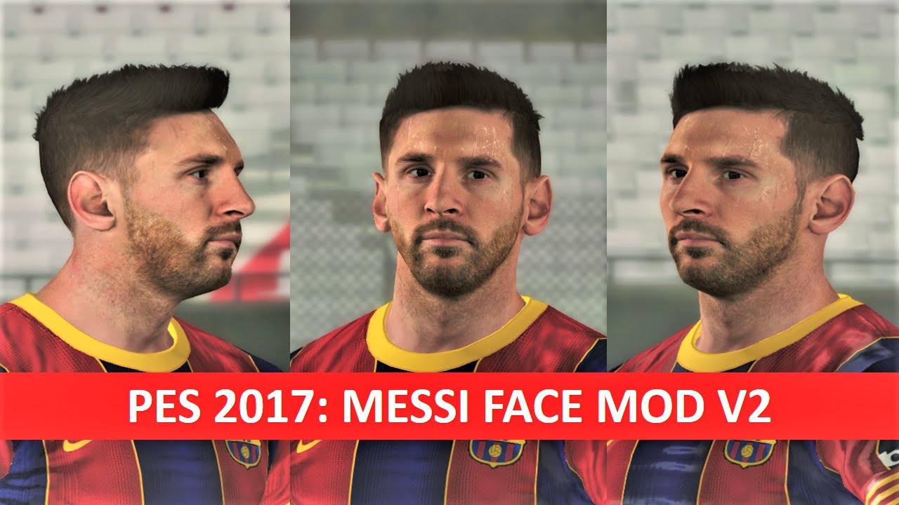 PES 2017: Messi Face Mod 2021 V2