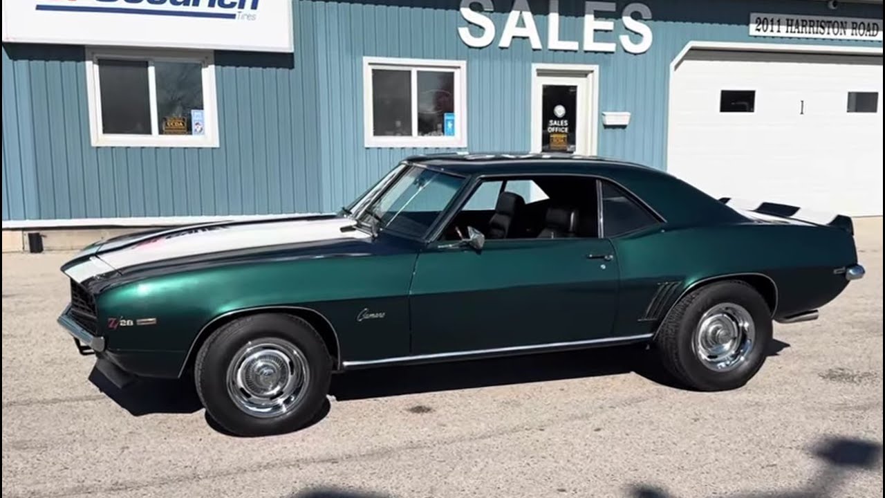 SOLD - 1969 Chevrolet Camaro Z 28 355 4 Speed for sale at Pentastic Motors