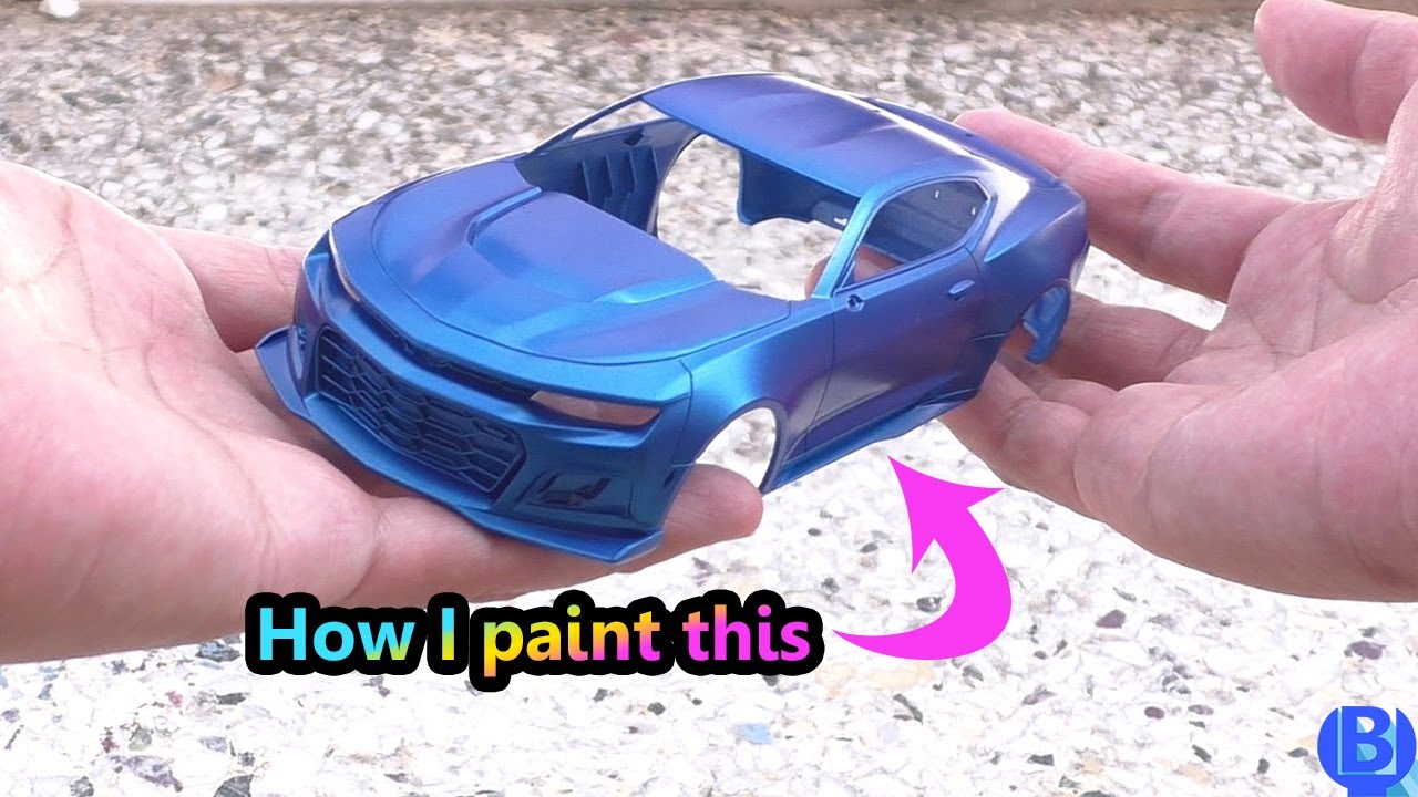 How I Paint a Mini-Z Body Using Airbrush
