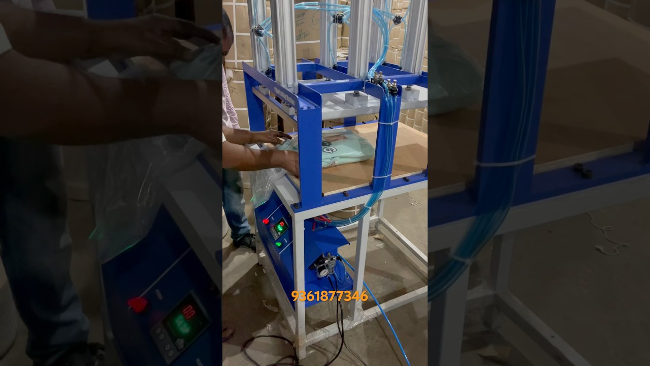 Pillow vacuum packing machine 9361877345 #interopactec
