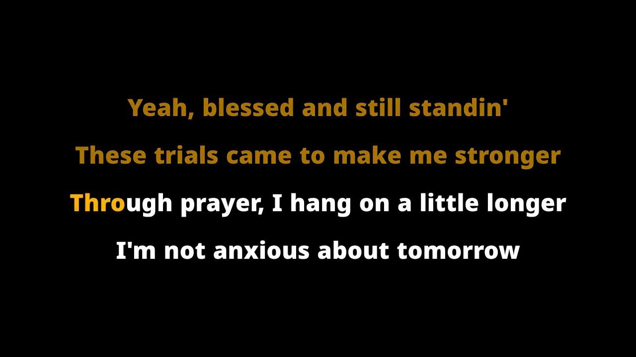 BLESSED AND STILL STANDING