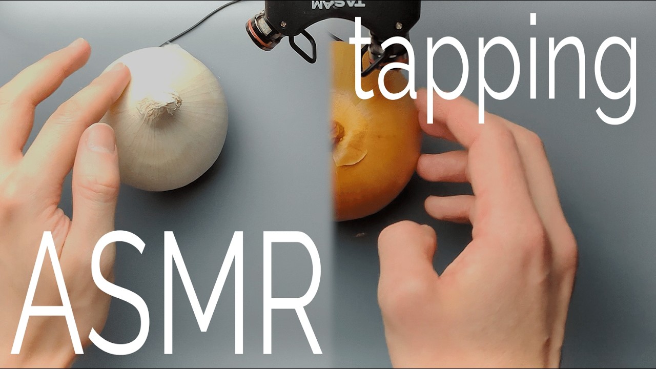 【ASMR】Onion Tapping Overload | Layered Sounds for Deep Tingles