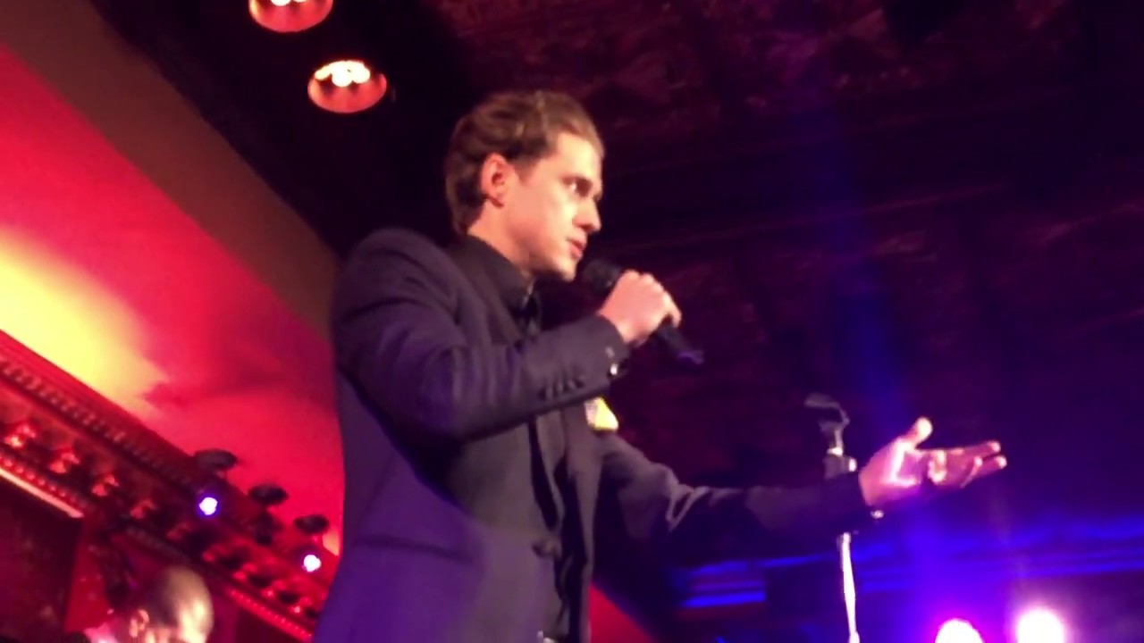 Aaron Tveit on New Year’s Eve! @ Feinstein’s 54 Below “What Are You Doing New Year’s Eve?”