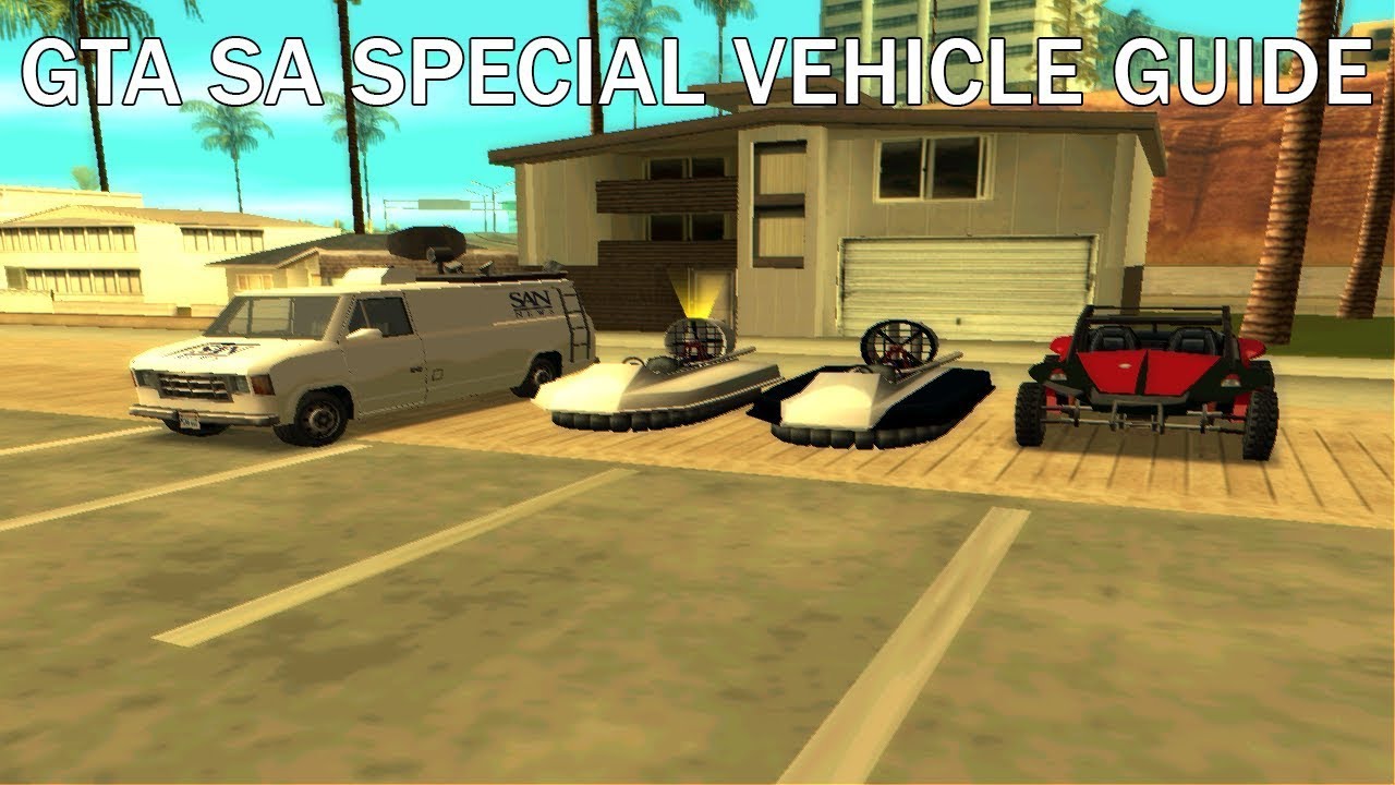 GTA San Andreas - Obtaining EC/EC2 BF Injection, 2X AP/EC/EC2 Vortex's, and AP/EC/EC2 Newsvan (M. 1)