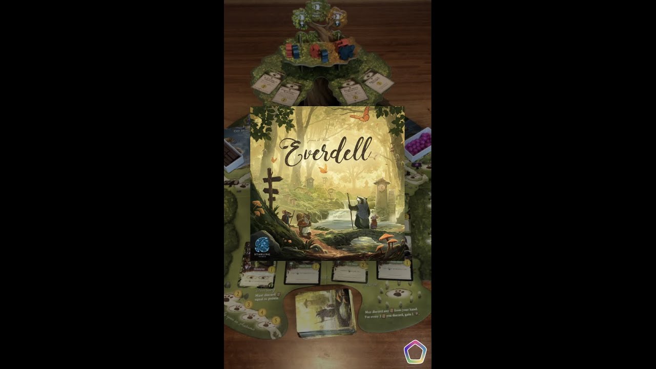 Обзор настольной игры Everdell за 60 секунд