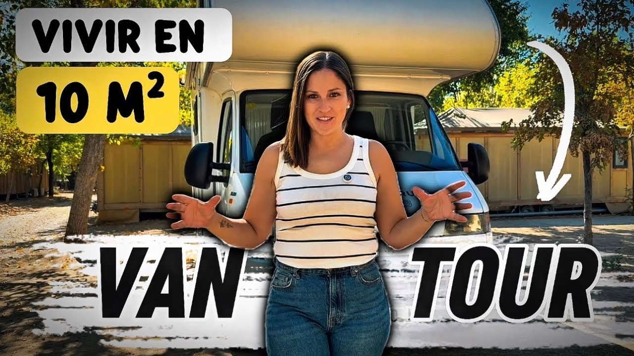 VAN TOUR Autocaravana Compacta (6m) con GATOS 🐱 | Fiat Capuchina PERFECTA para Ruta