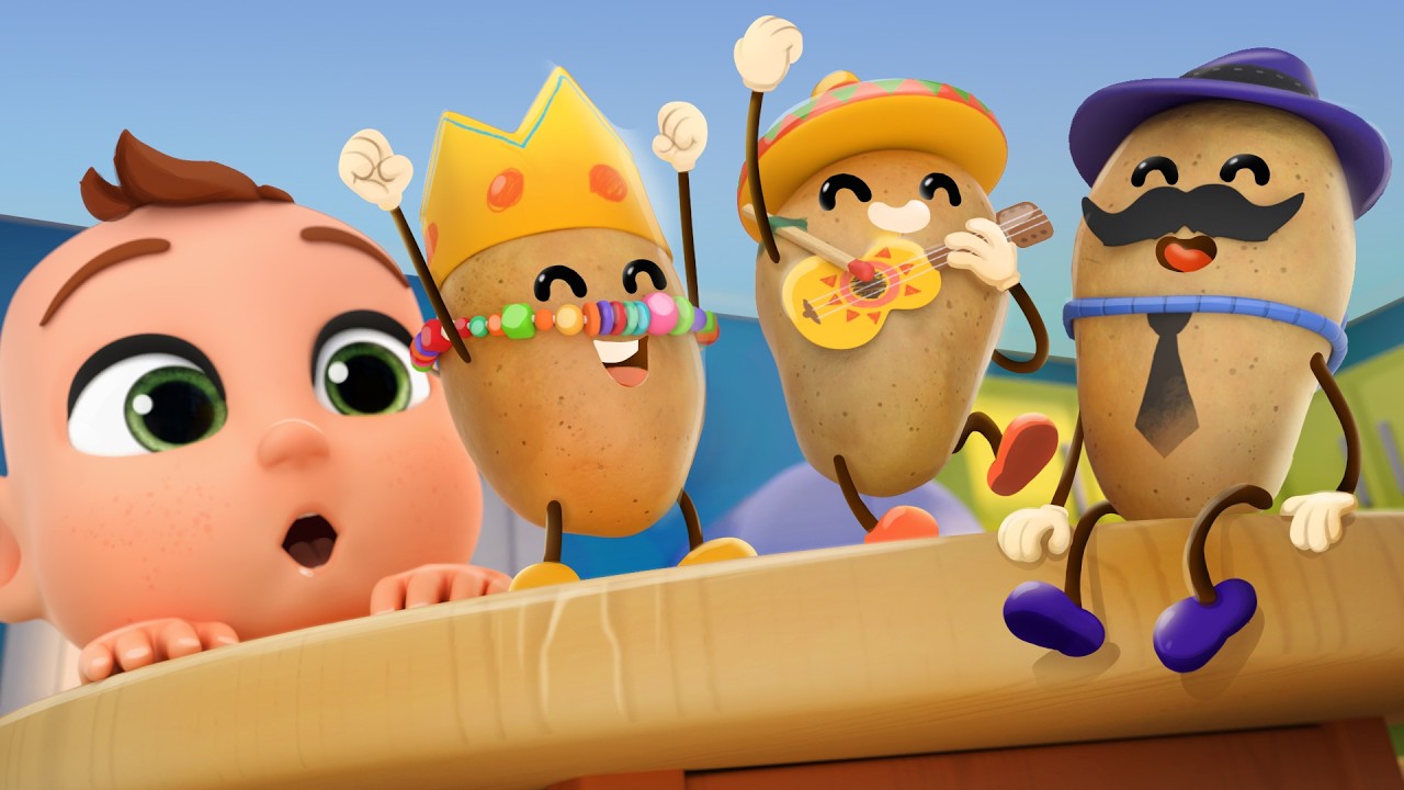 One Potato, Two Potatoes! Counting Song for Kids + More Nursery Rhymes by Lalafun
