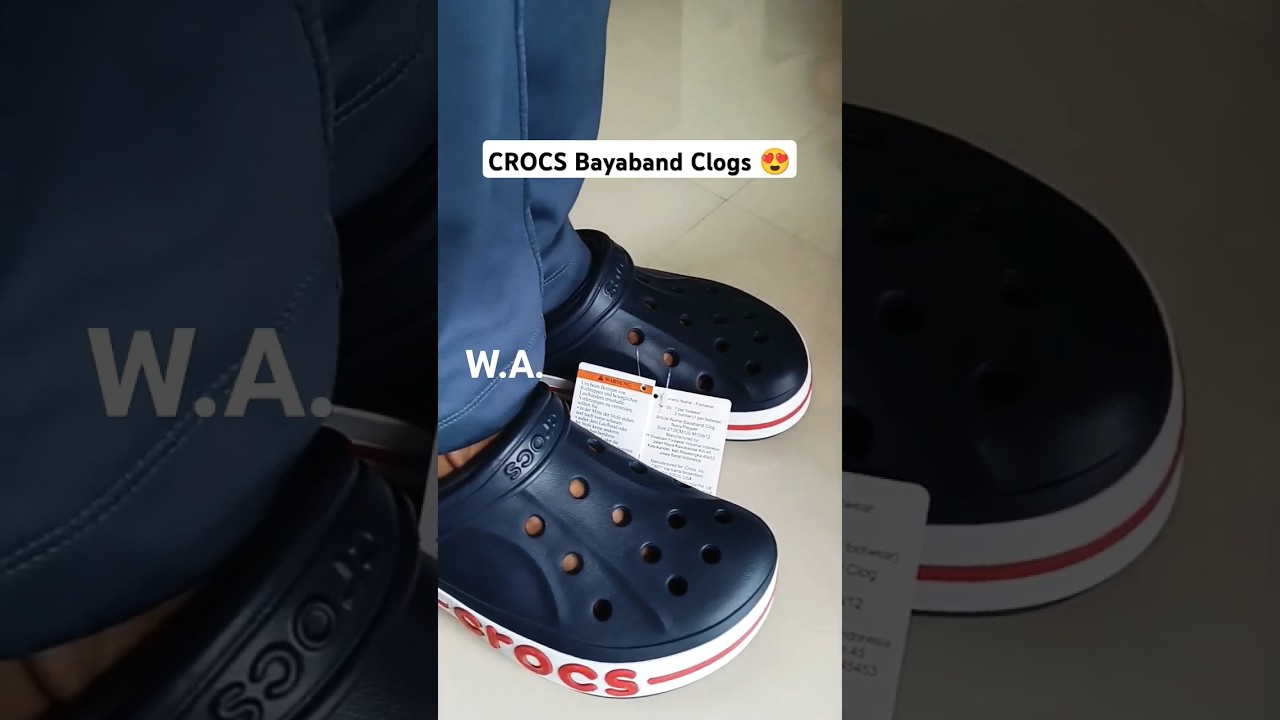 CROCS Bayaband Clogs 😍 #shorts #footwear #lifestyle #explore