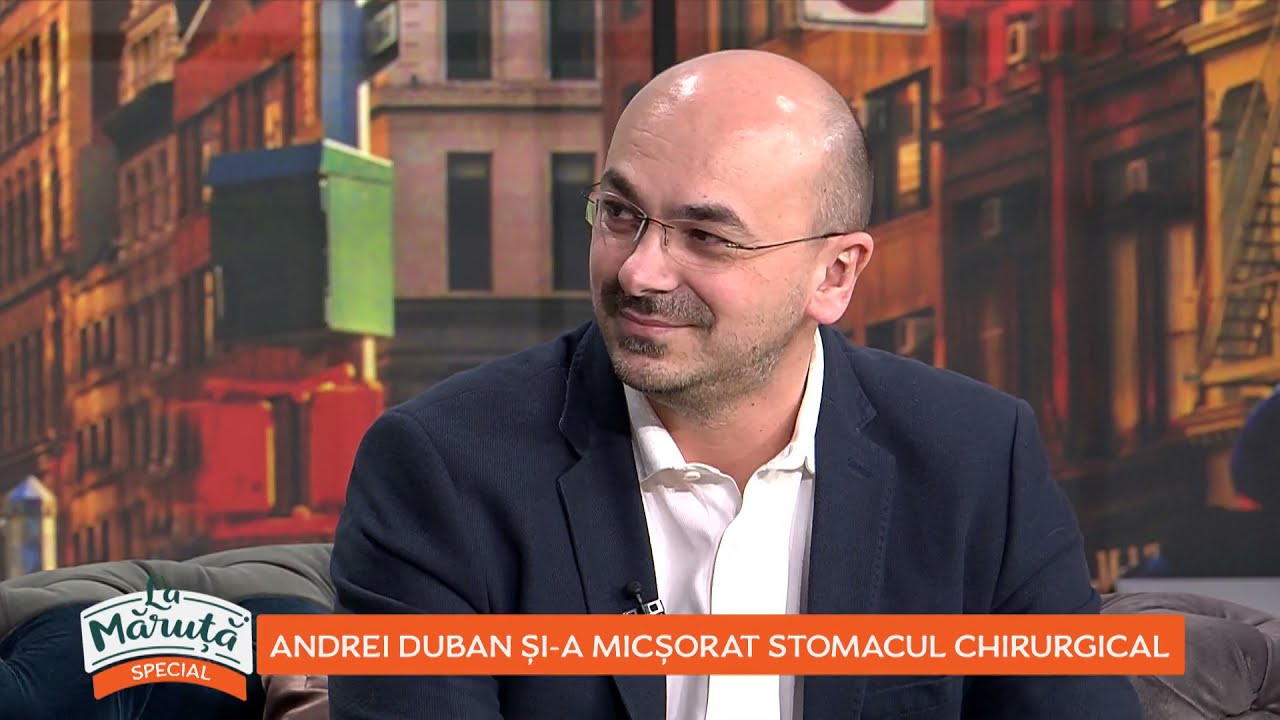 Andrei Duban a slăbit 13kg în numai o lună de la operație