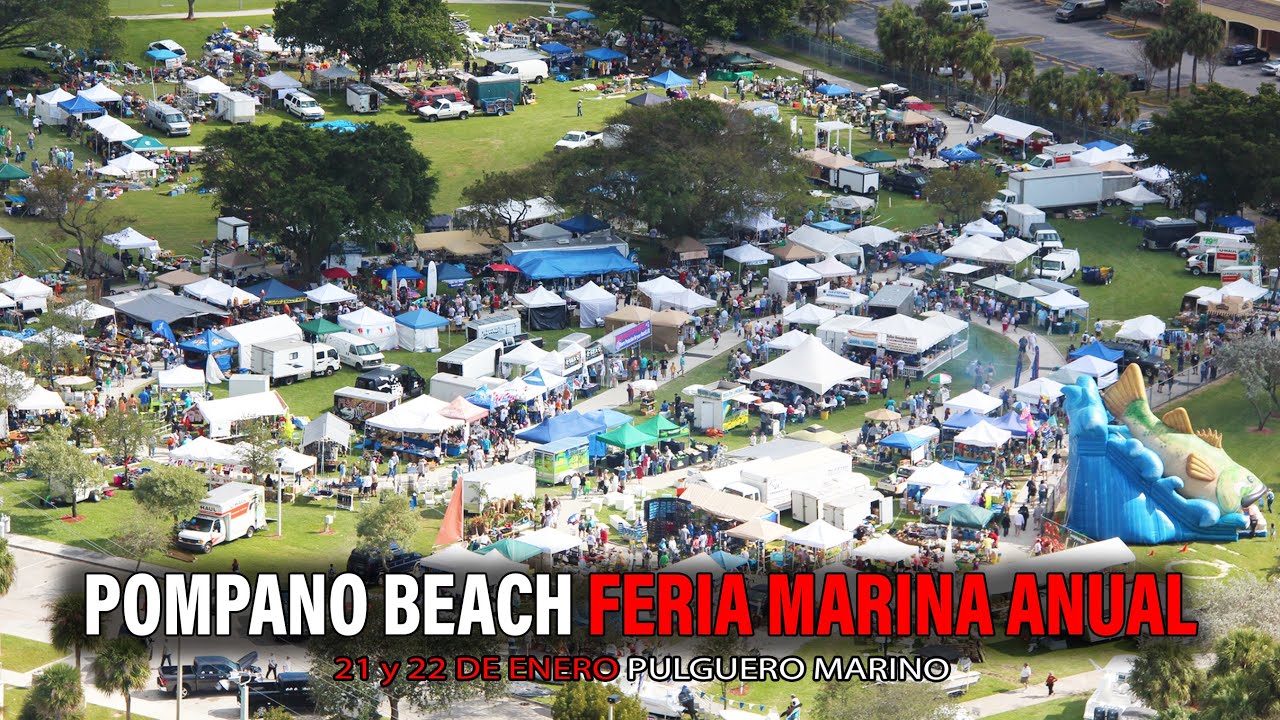 ⚓No te pierdas este video⚓Una locura esta feria Pompano Beach feria de marineria⚓