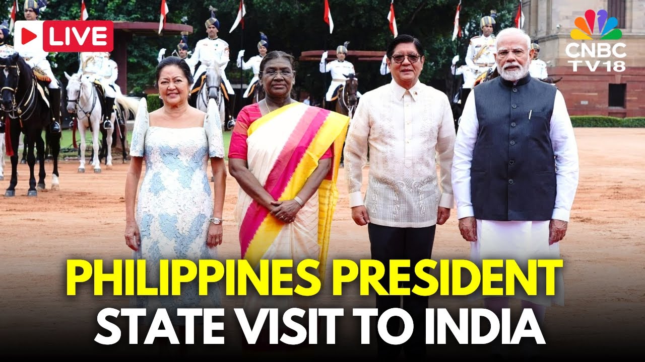 LIVE: Philippines President Marcos Jr State Visit To India for Trade and Defence Talks | Modi | N18G