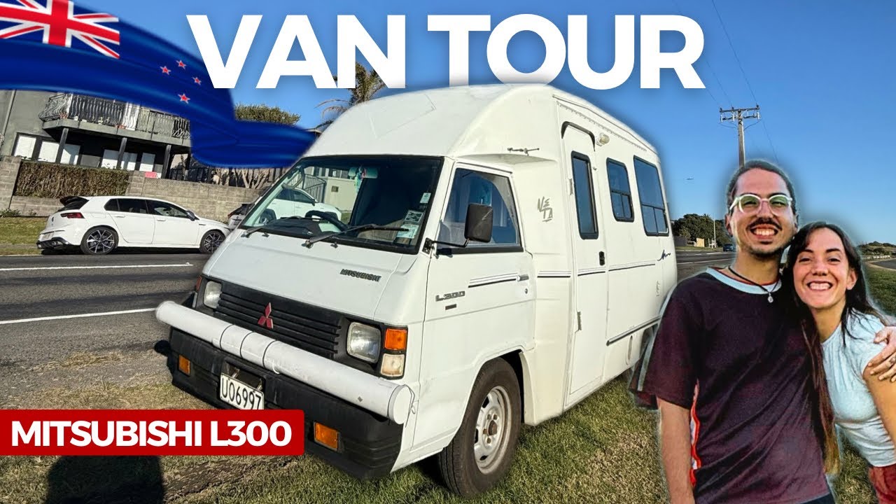 VAN TOUR Motorhome Mitsubishi L300🚍 para recorrer OCEANIA🇳🇿