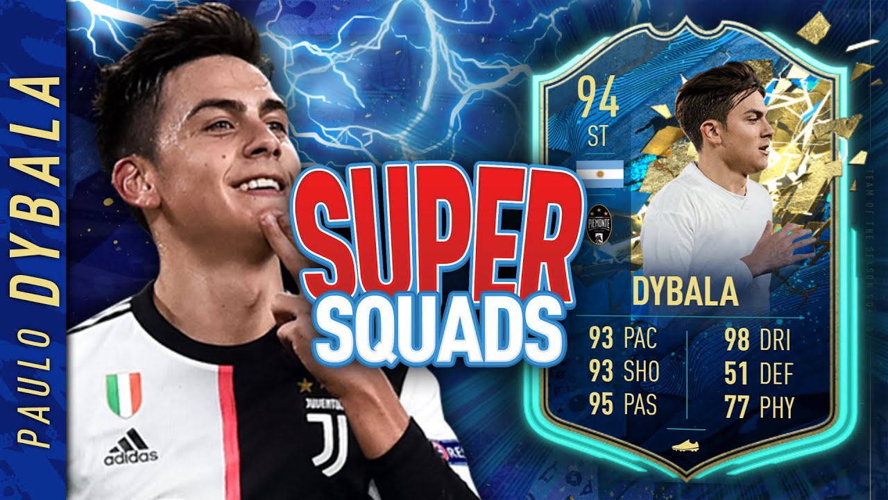 94 TOTS DYBALA - TEAM OF THE SEASON SUPER SQUADS w/ CapGunTom - Squad Builder Player Review #Ad