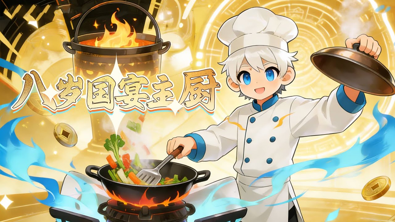 [FULL]《八歲國宴主廚》爸媽煮飯太難吃，8歲萌寶決定自己煮飯，意外解鎖廚神系統！ #動漫 #manju #漫劇