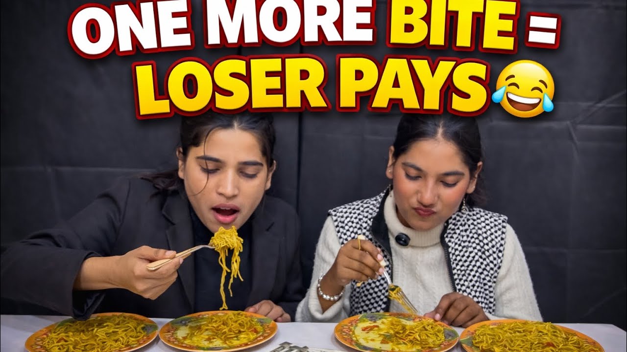 One more bite = loser pays 😂
