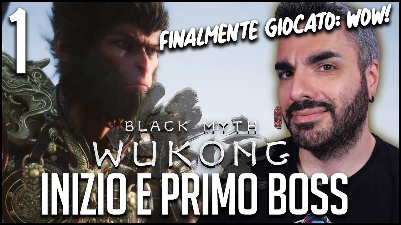 BLACK MYTH WUKONG: FINALMENTE LO INIZIAMO! (Prima mezzora fino al PRIMO BOSS) Gameplay ITA