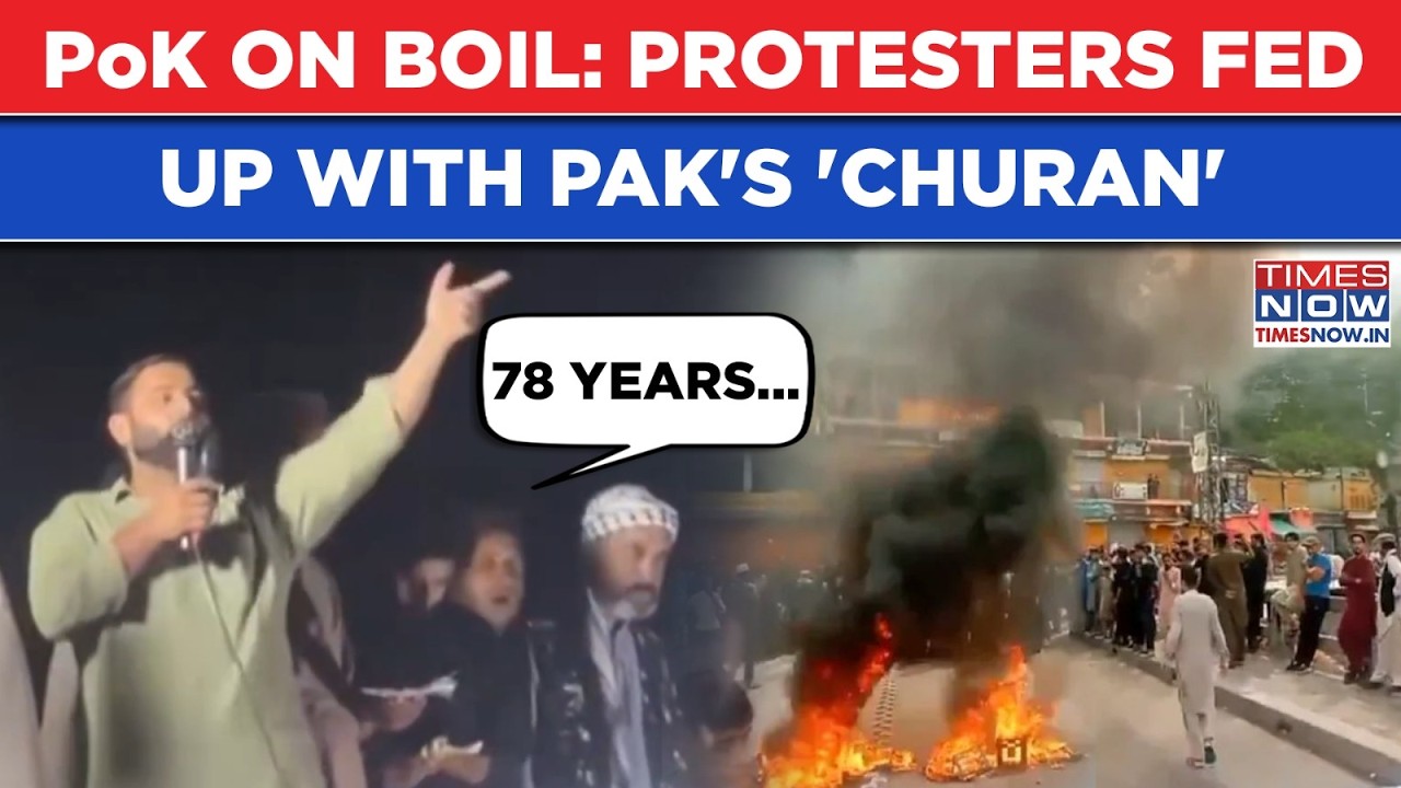 PoK On The Boil: Protesters Roar, Fed Up With Pak's 'Churan' Kashmiris Plan This