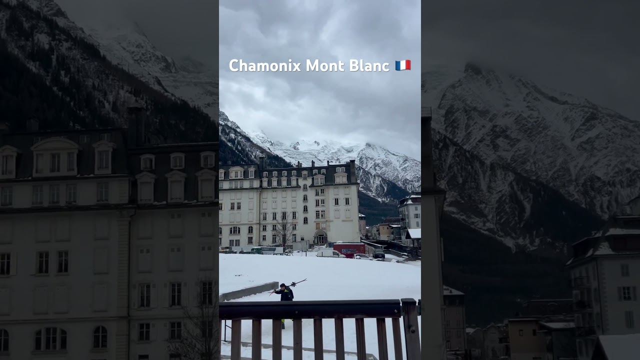 Inverno em Chamonix Mont Blanc #snow #chamonixmontblanc #france#inverno#winter