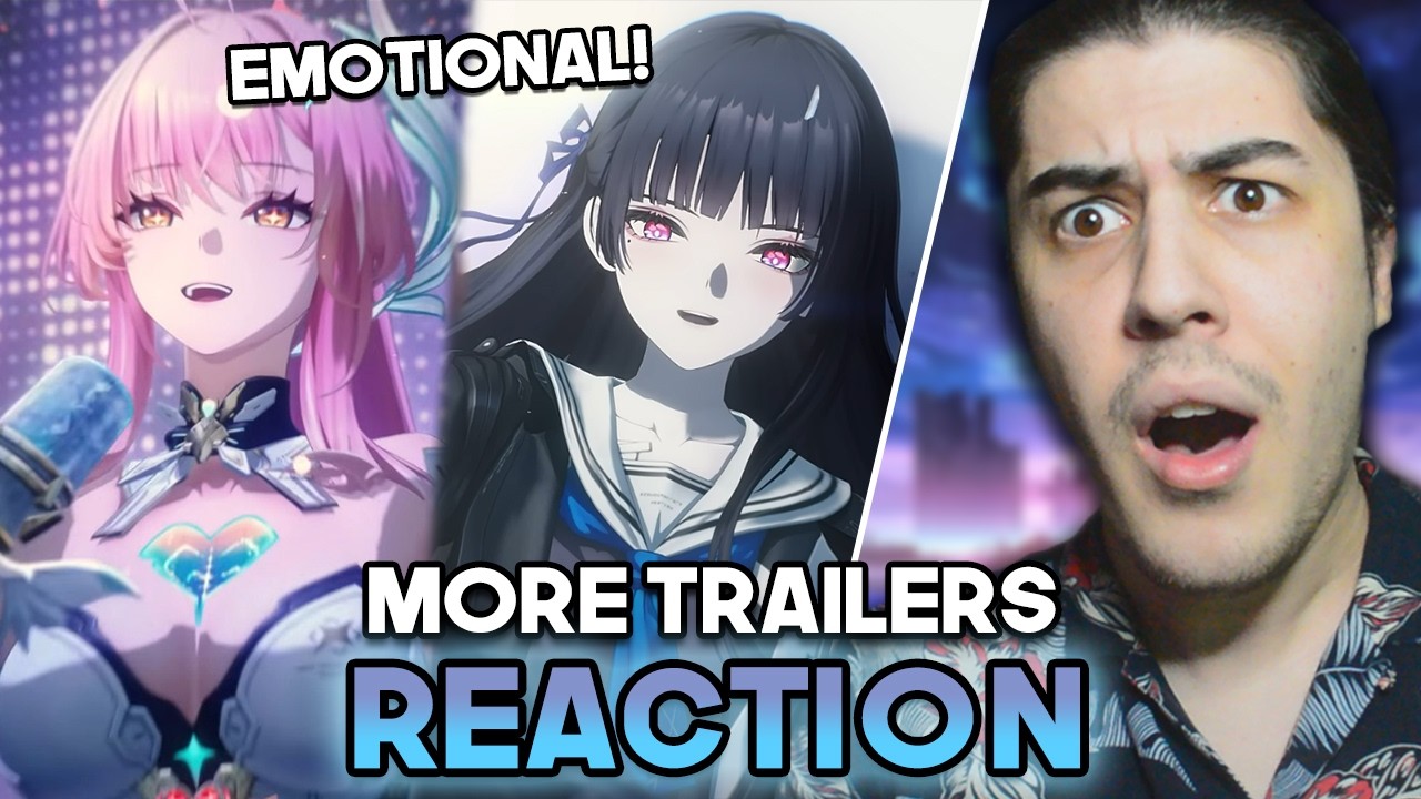 Why is this SO SAD?! - MORE Wuthering Waves Trailers Reaction (Aemeath, Galbrena, and more!)