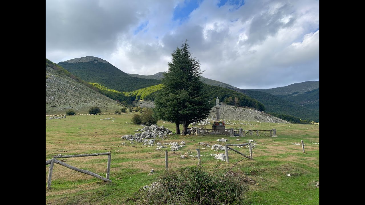 Prato di Campoli e i Monti Ernici