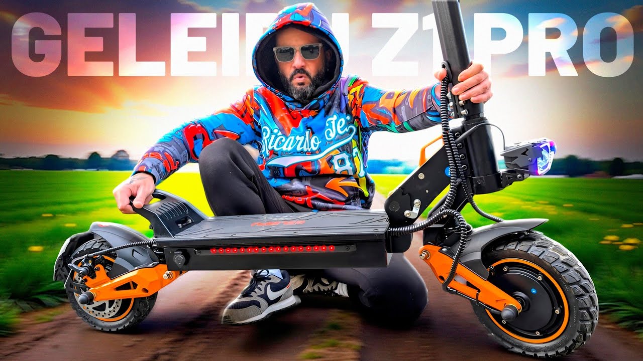 GELEIPU Z1 PRO 2 Motores 2400W e MUITO EFICAZ! Mas com Detalhes a 