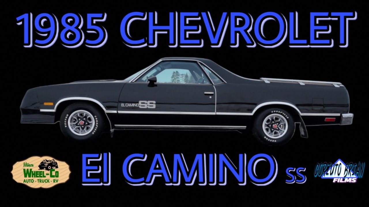 1985 Chevrolet El Camino SS *19k Miles* - Milaca Wheel-Co