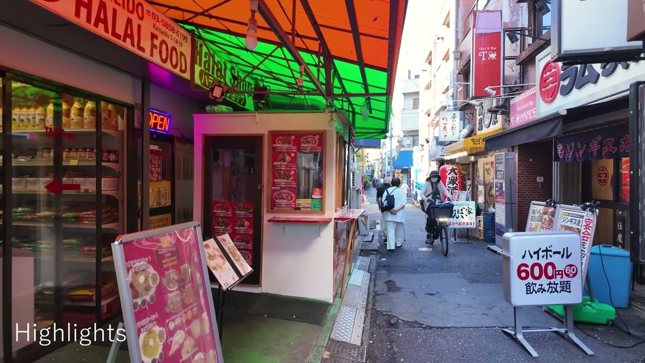 亀戸を散歩【4K東京街歩き】Japan Tokyo 4K walking tour/Kameido