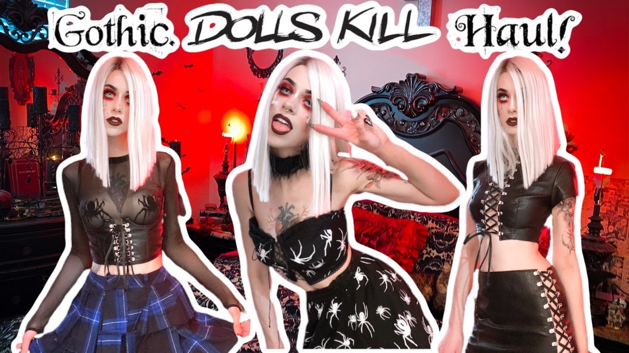 GOTHIC DOLLSKILL CLOTHING HAUL!!!