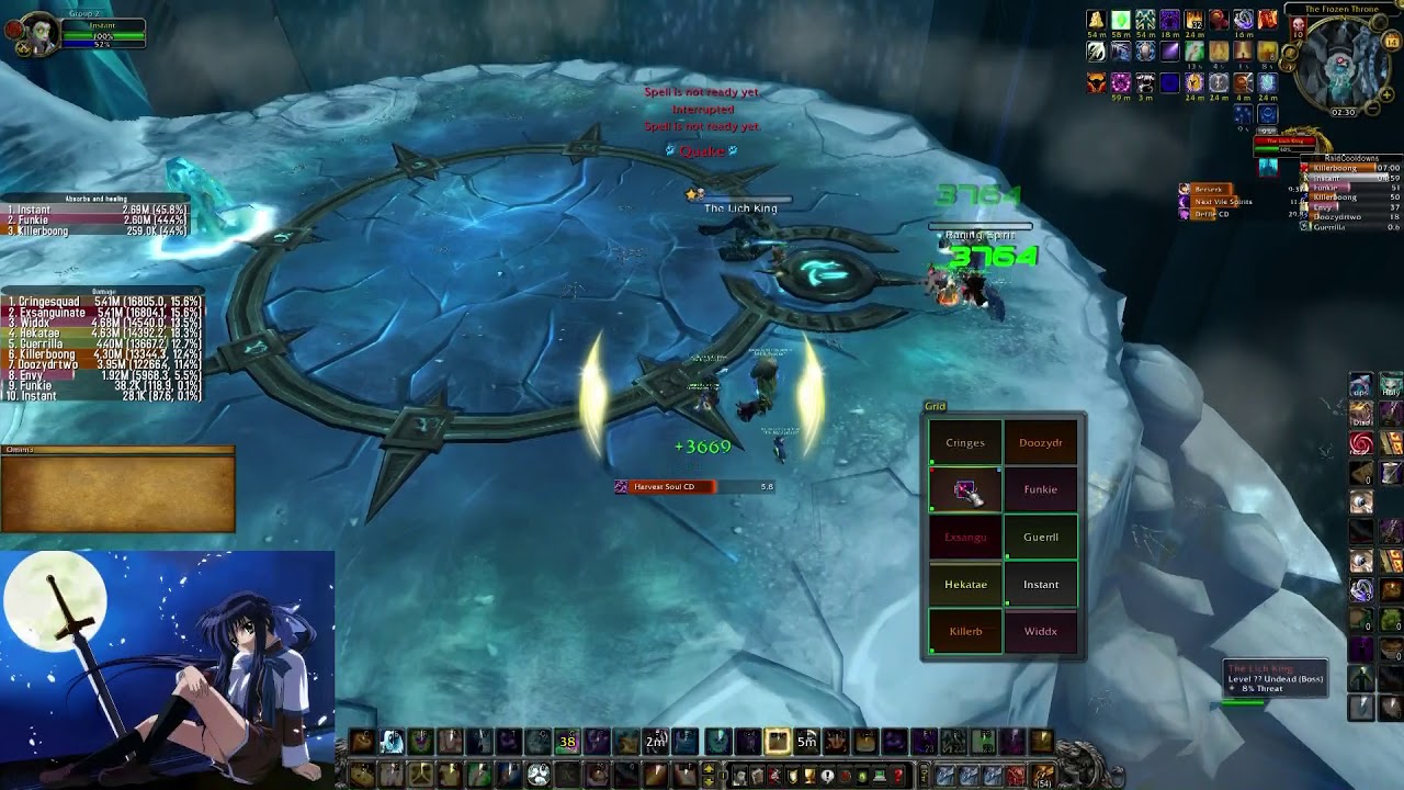 Warmane | The Holy Inquisition | LK 10 HC | *Solotank* - Holy Priest POV