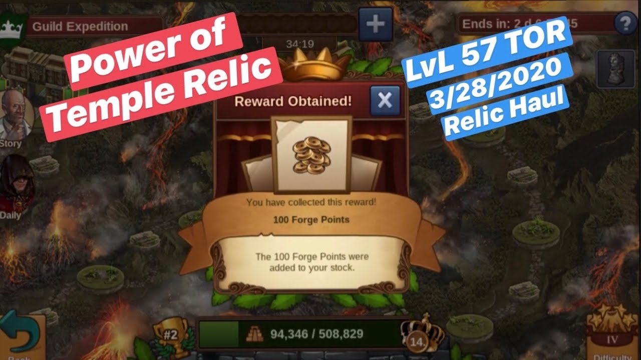 Power of Temple Relic - Forge of Empire - Hidden Relic Haul