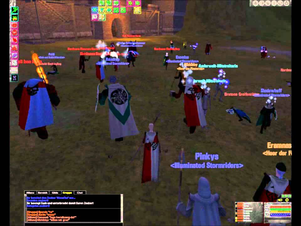 DAoC RvR - Old Frontier 2004 - 16vsZerg Hadrians Wall