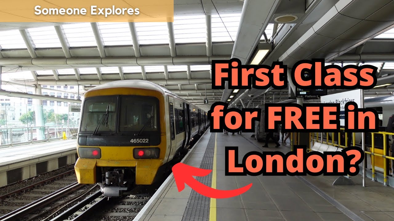How to travel in First Class for FREE in London!*