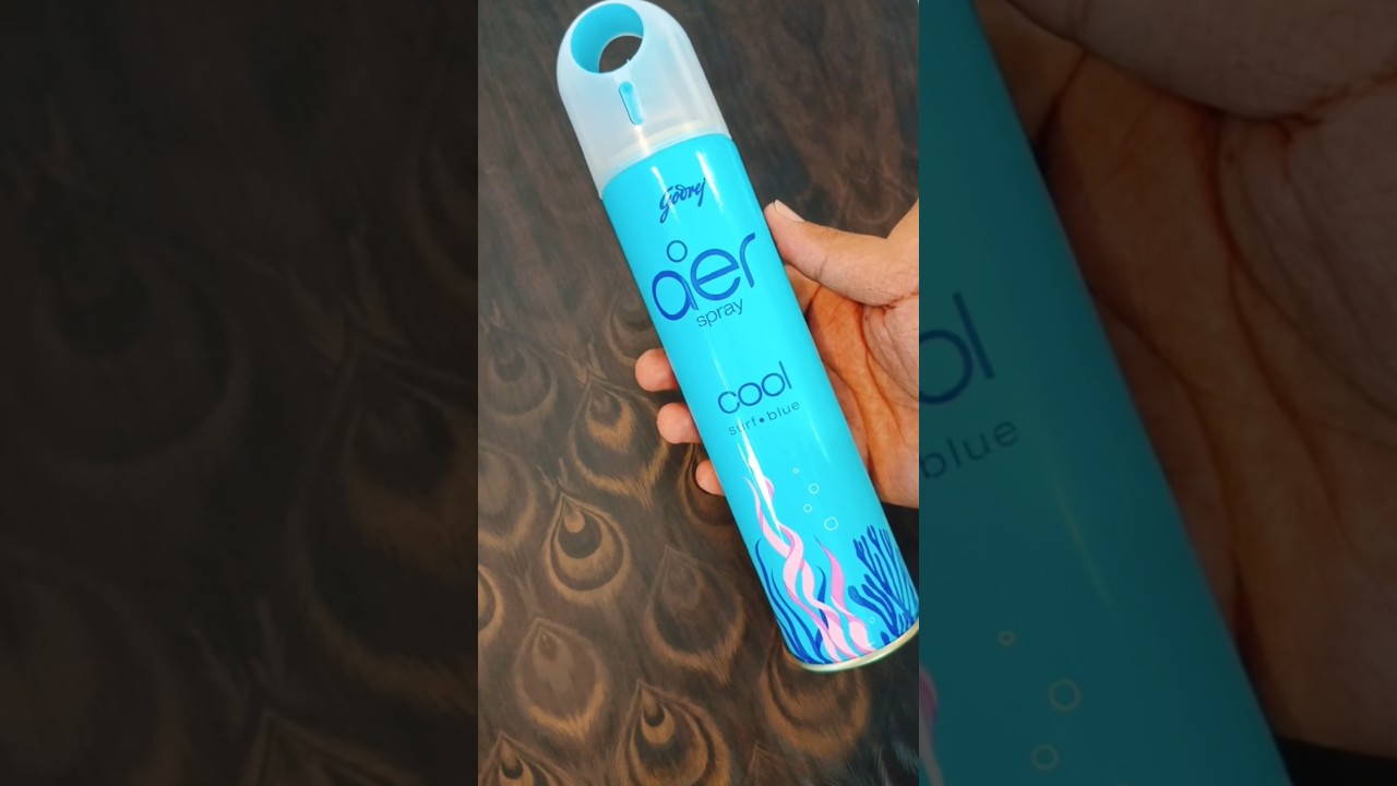 Godrej aer room freshener spray cool surf blue Unboxing|| room freshener spray @theflipkartunboxer