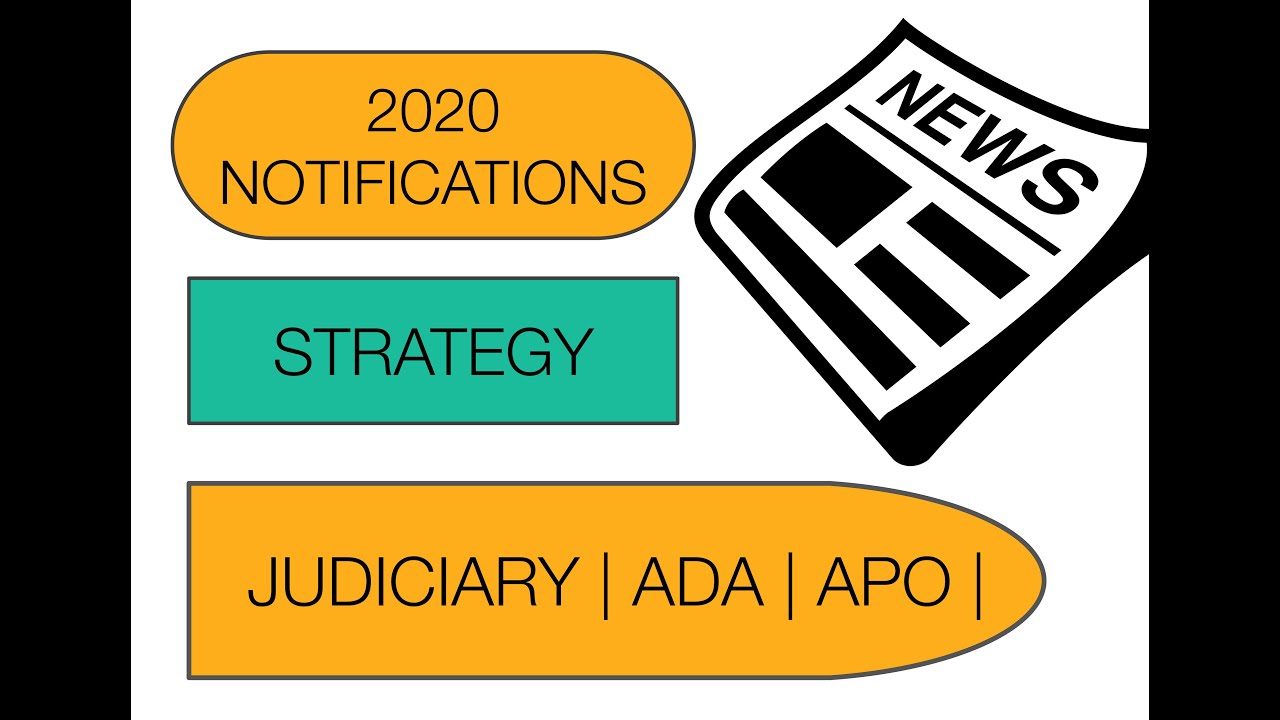 JUDICIARY Exams Notification 2020 | Judiciary 2020 | Motivation Judiciary 2020 | Judge Exams 2020