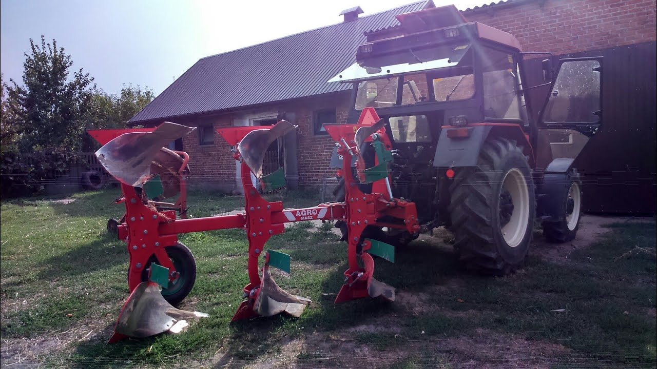 Jesień 2018 !  Orka zimowa Zetor 5340 | Agro-Masz POM 3