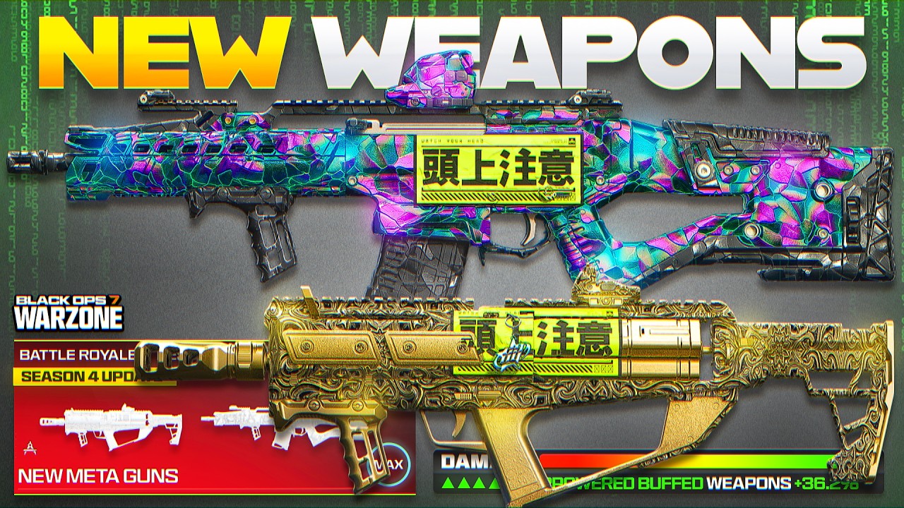 *NEW* BEST META LOADOUT for WARZONE BO7 SEASON 4 UPDATE! (Best KRS 7.62 & CBRS-3 Loadouts)