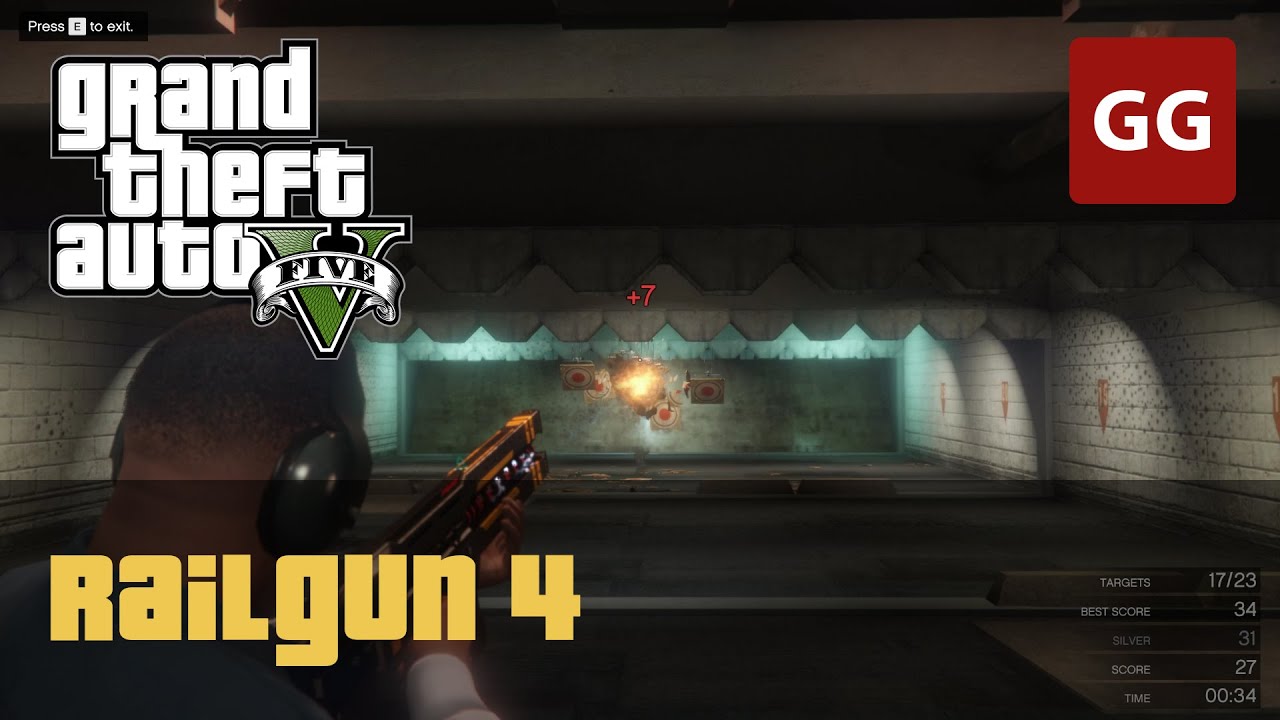Railgun Challenge 4 (Gold Medal) — GTA 5