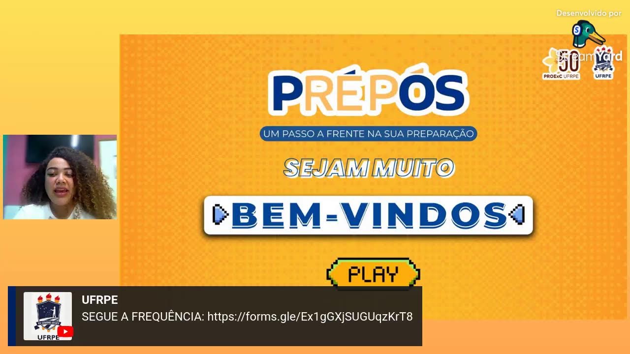 [INTENSIVÃO PRÉ-PÓS] AULA 1 - 29/10/2025