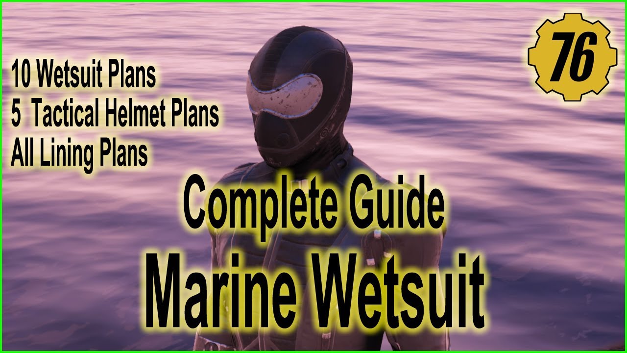 FALLOUT 76 Marine Wetsuit Full Guide