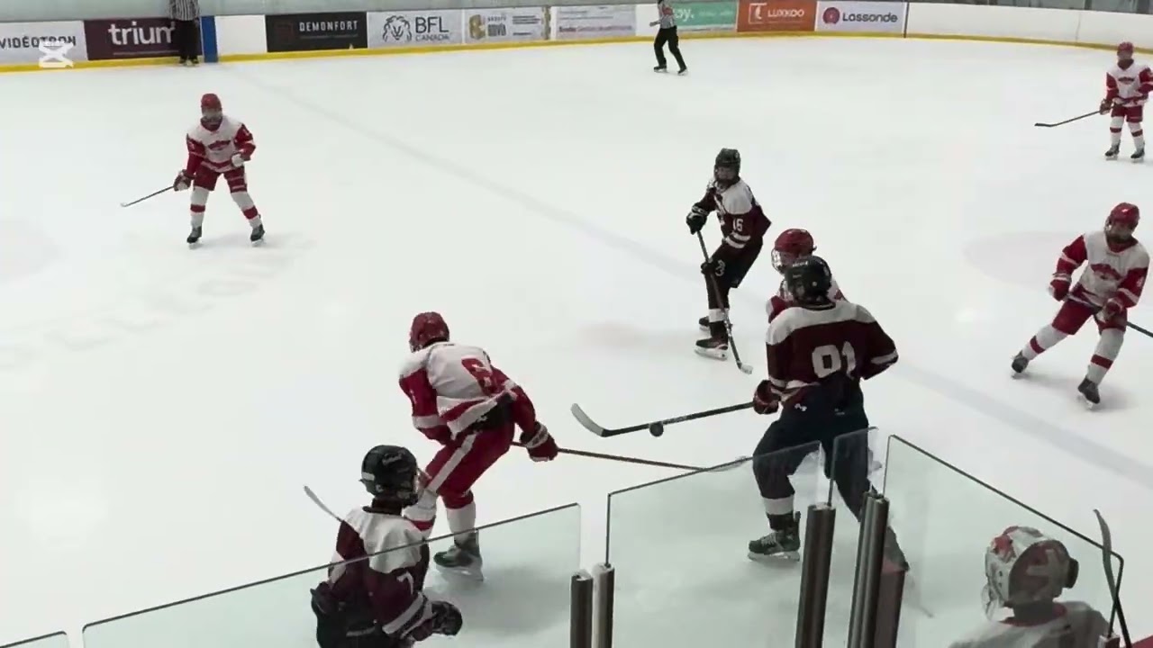 Hockey M18 D3 2025-2026 : Brébeuf vs CJE