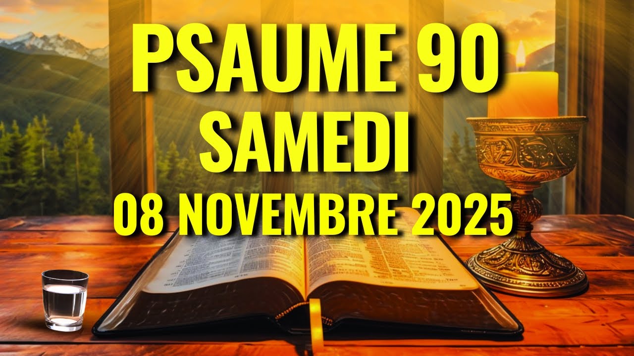 PRI&Egrave;RE DU MATIN &ndash; Samedi 08 Novembre 2025 &ndash; Psaume 90 Pour Protection, Victoire Et Miracle Divin