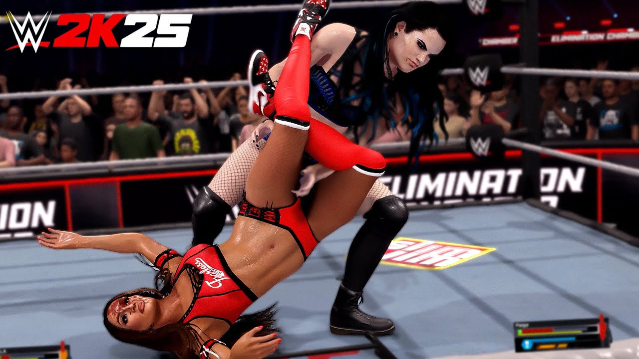 NIKKI BELLA  VS PAIGE FULL MATCH WWE 2K25