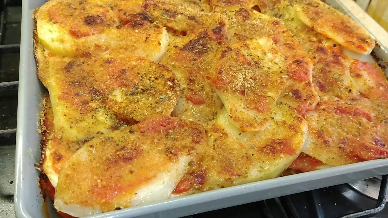TIMBALLO O TORTINO DI PATATE E MELANZANE